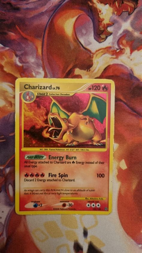 charizard lvl 76|charizard stormfront secret rare.